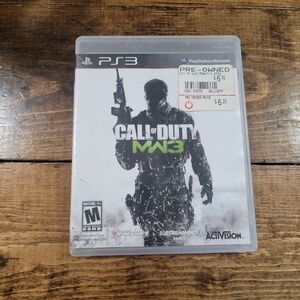 Call of Duty: Modern Warfare 3 for PS3 - Black Cover